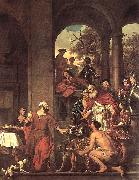 Govert flinck Curius Dentatus Preferring Turnips to Gold oil painting artist